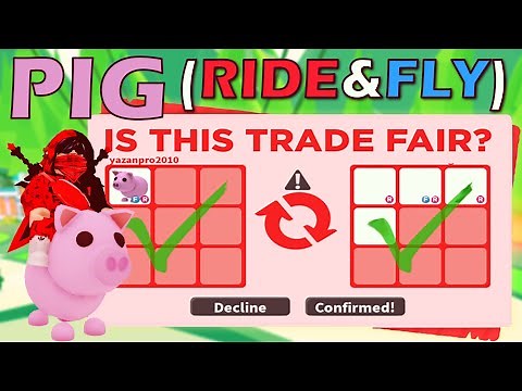 *BIG WIN* TRADING PIG 🐖 FROM FARM EGG (WHAT PEOPLE OFFER) 😎😍 IN ADOPT ME ROBLOX