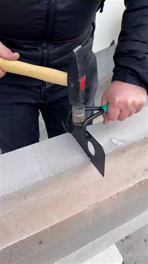 Entice Studio | Concrete block splitting tool #concrete #block #tool | Instagram