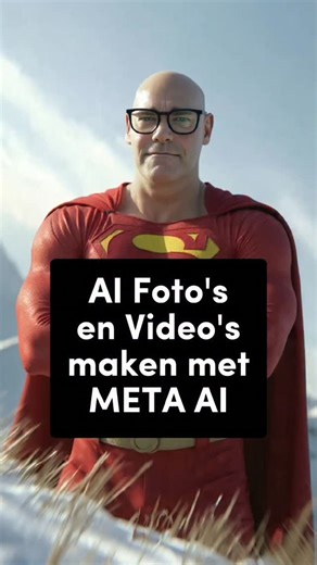 Meta AI app laat je gratis AI foto's en video's maken. Kies uit de verschillende video templates en verwissel het gezicht met dat van jou! Een soort Sora alternatief. #metaai #ai #aivideo | Deleventv