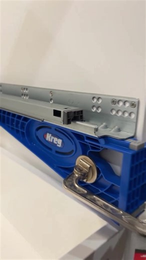 Drawer installs just got easier. 🙌 @just_a_girl_who_loves_woodwork putting the Kreg Drawer Slide Jig to work for smooth, accurate slide installation. https://bit.ly/3v9oLyY