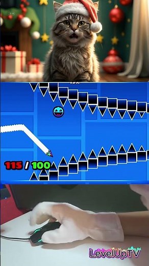 100 Click Spam - Geometry Dash (Is This a Hack?)
