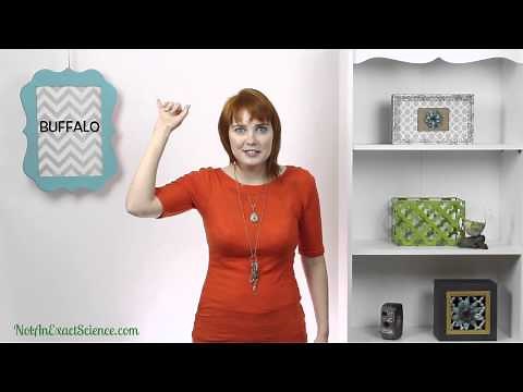 Buffalo in Baby Sign Language, ASL