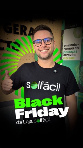 Solfácil | BLACK FRIDAY SOLFÁCIL 2025 Os melhores preços do ano chegaram, e só vão até 30/11! 👉 Até 15% OFF em inversores 👉 3% OFF extra no PIX ou... | Instagram