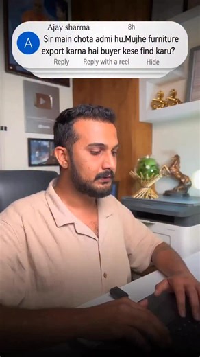 Exporter Sagar Agravat on Instagram: "🚀 Want to start your own export journey? Comment “BUYER” for a Free Buyer list! . . . ⏰ For more detail contact our team on👇🏻 ☎️ +91 98985 37051 / 98985 37024 #IndiaExport #GlobalTrade #ExportBusiness #ExportImport #MadeInIndia #IndianExporter #ExportFromIndia #business #ExportOpportunity #ExportJourney #EntrepreneurIndia #SagarAgravat #HorizonExim #ExportSmartNotHard #hiiem #buyerlist #howtofindbuyers #viral"