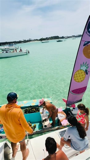 Looking for the ultimate day on the water? Our Private Catamaran Adventure is the perfect way to relax, explore, and soak in the beauty of the Emerald Coast! Departing from Sandestin Marina, our spacious catamaran offers premium comfort, top-tier amenities, and plenty of room for up to 13 guests. . ✅ Swim & relax at Crab Island ✅ Enjoy a private, captain-led charter ✅ Lounge on our inflatable dock ✅ Bring your own drinks & snacks ✅ Spot dolphins & take in stunning views . Skip the crowds and exp
