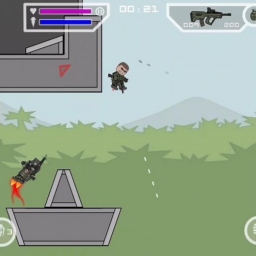 MiNi Militia game play Android gameplay