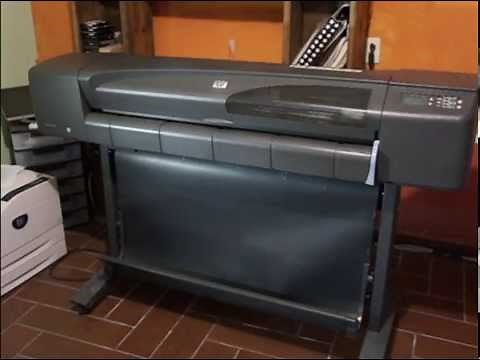 ploter hp designjet 800 de 42 pulgadas