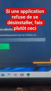 How to force uninstall an application #windows11 #tip #mycomputerteacher