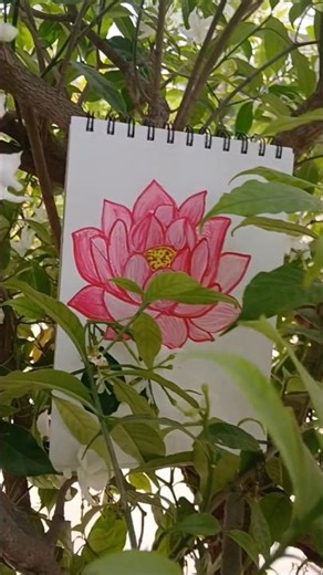 This lotus took me 10 minutes #shorts #art #viral#trending #trendingshorts #ytshorts #shortsfeed