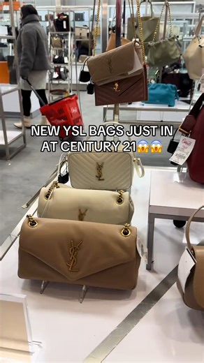 Get Yves Saint Laurent bags at a fraction of the price ! #YSL #fashion #nyc | Century 21 Stores