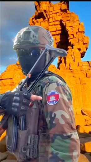 This is the Ta Kwai Temple located in Cambodia, but it has convenient access from Thailand, and s...