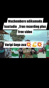 Guys help me find Muchembere , ndikuvada ku studio . Free recording plus free video , 💪💥 vanodzi dhonza ndandi idzo🤣 | SEH RICKY RUSSO