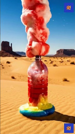 Elephant Toothpaste Eruption in the Desert! 🏜️🧪 The Biggest Foam Explosion Ever!