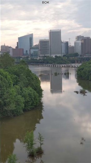 Demolition massive building Dominion tower