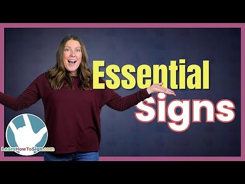 Learn 50+ Everyday ASL Signs for Basic Needs | Sign Language for Beginners