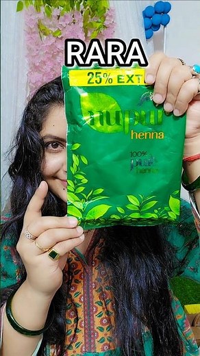 HENNA FOR HAIR | NUPUR 100% PURE HENNA | #HENNA #rara #travelblog #haircare #haircolor #hairgrowth