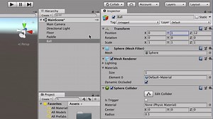 #15 ボールを配置してみよう | Unity入門 - プログラミングならドットインストール