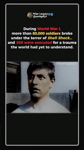 The Hidden Horror of Shell Shock #ww1 #shorts