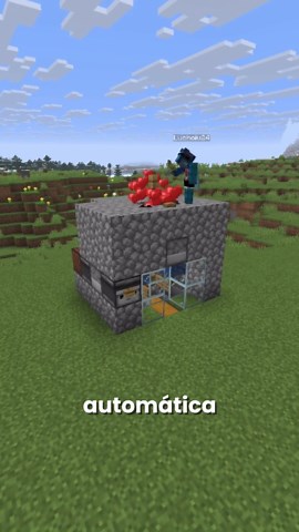 Granja automática de vacas en Minecraft JAVA 1.21.11