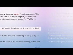 How to Properly Extract MP3 from MP4 Using FFMPEG with the Right Audio Bitrate