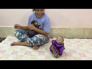 Stop It Mom !! Tantrum Angry Jula Lip Smacking So Fast Complain To Mom She Want Comfort !!