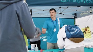 Athletics Australia believes in fighting the good fight and supports Sport Integrity Australia with their Outreach program. Check out the Outreach program in action at the Australian Track and Field Championships last month. #ProtectingSportTogether #ThisIsAthletics | Australian Athletics