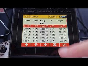 Jeti - timer configuration editor, LUA app