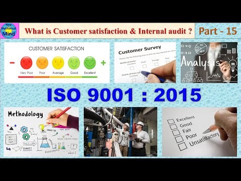 ISO 9001 2015 - Part-15 | What is customer satisfaction and internal audit | New mechanical mind