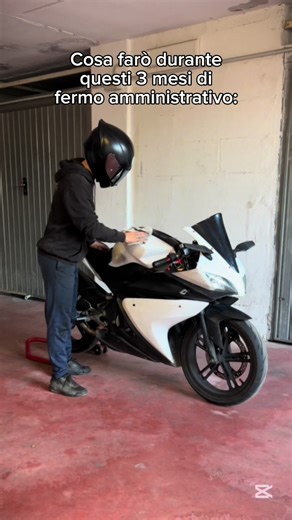 #moto #yamaha #yzf #r125 #sportbike #perte #biker #fyp #crash #polizia #memestiktok