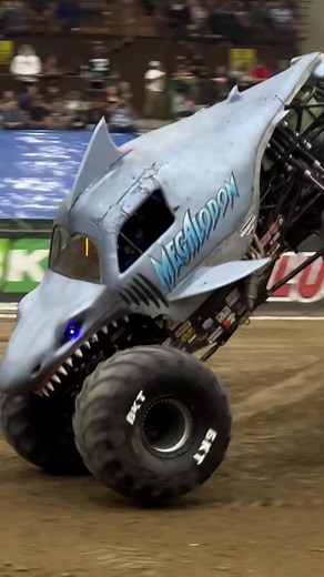 Megalodon Monster Truck Stunt Compilation