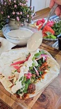 Der perfekte Falafel-Wrap 🧆🔥