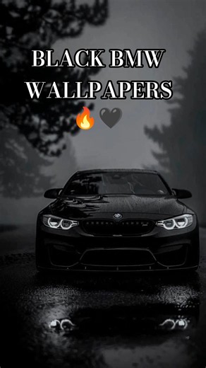 Black BMW Wallpaper 🖤🔥 | Car Lovers Status | 4K Wallpaper#bmw #car #viral