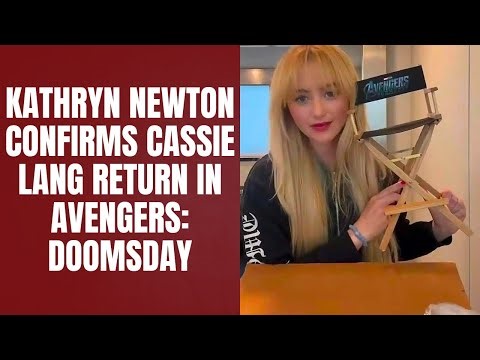 Kathryn Newton CONFIRMS Cassie Lang Return in Avengers: Doomsday!