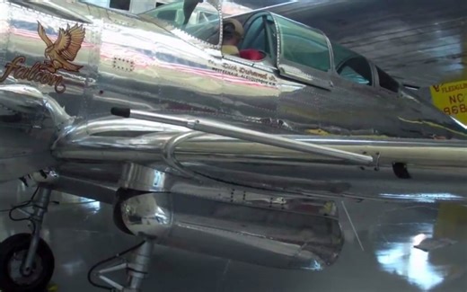 博物馆中的二战美国 CW-22战斗机