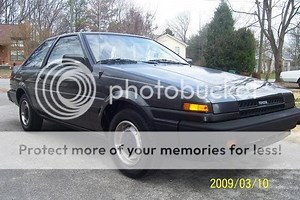 1985 Corolla SR5, excellent condition