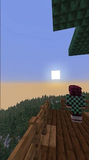 Minecraft Shaders #minecraft #gaming #real #nostalgia #shorts #realistic