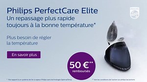 222K views · 261 reactions | Philips PerfectCare, un repassage plus rapide toujours à la bonne température. 50 € remboursés pour l’achat d’une centrale PerfectCare Elite. philips.to/27Vd5Oa | Philips | Facebook