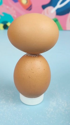 21K views · 77 reactions | Title: Egg Stacking Challenge: Exploring Friction and Balance Hashtags: - #EggStackingChallenge - #ScienceAtHome - #STEMforKids - #ParentChildExperiment - #HandsOnLearning paper craft ideas | paper craft ideas | Facebook