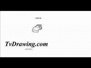 How to Draw a Ferrari Enzo f430 Easy Step by Step Tutorial