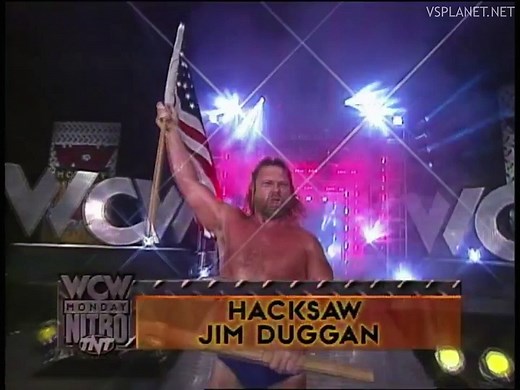 Jim Duggan vs Giant, WCW Monday Nitro 26.08.1996