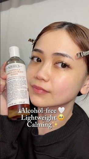 How I use kiehl's toner #mykiehls #kiehlsskincare #beauty