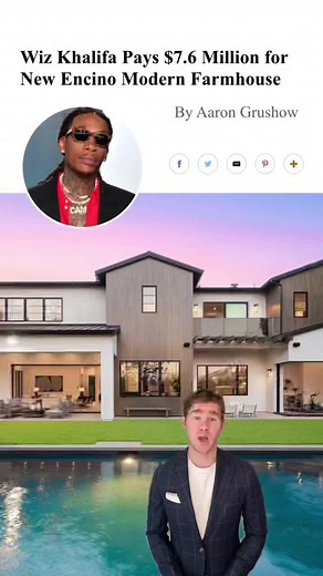 Wiz Khalifa's $7.6 Million Modern Farmhouse Tour