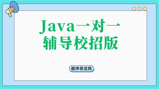 Java一对一辅导校招版本介绍