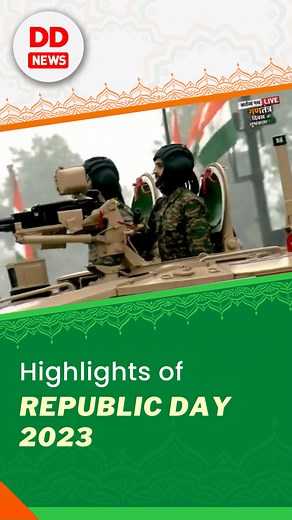 3.5K views · 51 reactions | Highlights of Republic Day Parade 2023 | DDNewsLive | Facebook