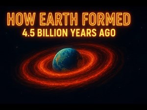 🌍 How Earth Formed 4.5 Billion Years Ago | The Epic Story of Our Planet’s Birth