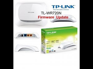 TP-Link TLWR720N firmware upgrade