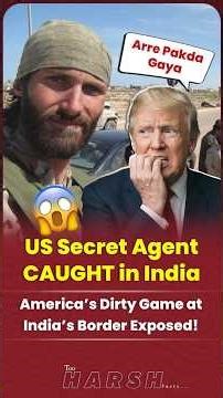 America's Secret Agent CAUGHT in India! 🇮🇳🚨 | who is matthew vandyke? #geopolitics