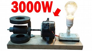 1.4M views · 31K reactions | DIY Guide from USA and Europe Making a Generator from an Old Grinder Rotor | Great Inventions | Facebook