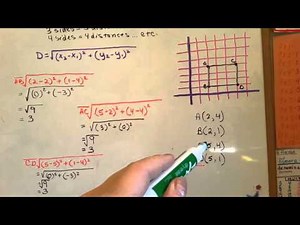 4 Steps to Area on Coordinate Plane (Geometry #232)