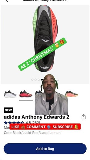 NEW AE 2 “CHRISTMAS” RELEASE TODAY🧑‍🎄🔥#sneakers #shoes #adidas #ae2 #trending #releases